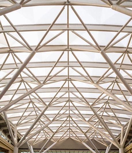 Fluorocarbon paint for steel structures